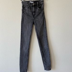 ZARA high rise skinny jeans
